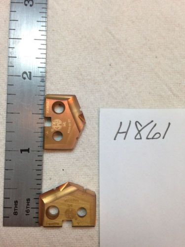 2 NEW 3/4&#034; ALLIED SPADE DRILL INSERT BITS. 451U-0024 AMEC. T {H861}