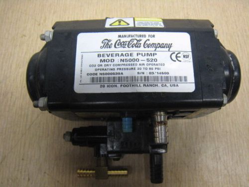 Coca Cola Pop Soda Fountain FLOJET Beverage Pump N5000-520 replacement part