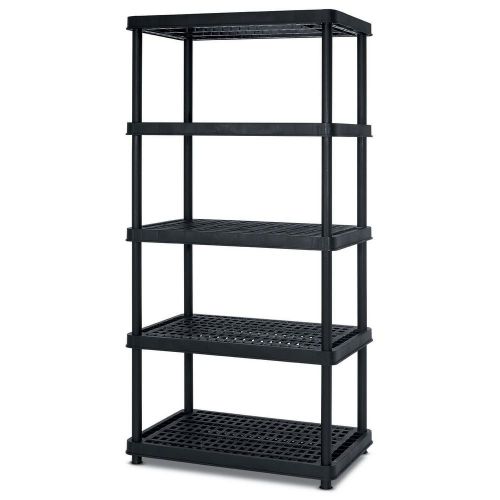 5 Tier Resin Shelf 36&#034; x 24&#034; x 72&#034; Storage Organizer shelving organizer AB582683