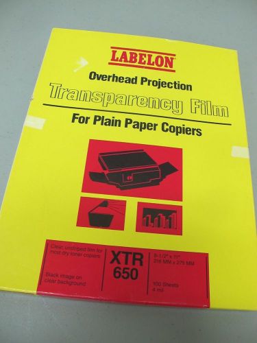 Labelon Transparency Film XTR 650 approx 90