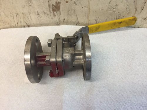 Flo-tite cf8m 1/2&#034; ball valve 150 swp full flow series flanged 316 ss valve for sale