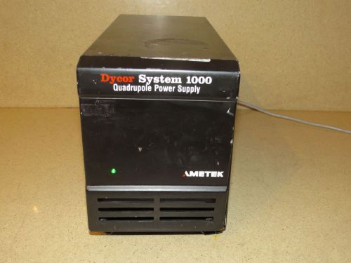 AMETEK DYCOR SYSTEM 1000 QUADRUPOLE POWER SUPPLY (AM1)