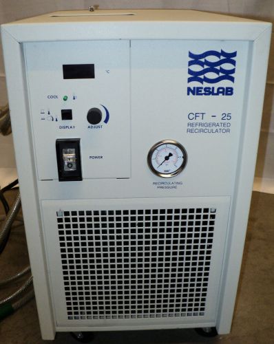 Neslab cft-25 refrigerated recirculator - tested with warranty, ref. #38990 for sale