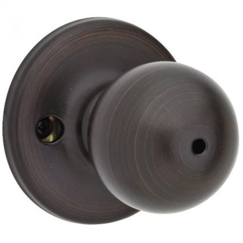 Polo Lockset Privacy Lock 11P Venetian Bronze Kwikset Privacy Locks 042049793598