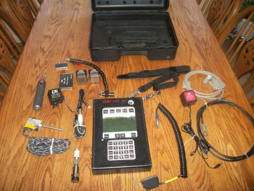 CSI 2110 DSP MACHINERY ANALYZER KIT-   LG KIT LOOK !!!