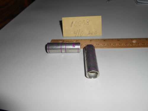 4/0 AWG Copper Standard -Barrel Crimp Connector Terminal (2) Lug#10008