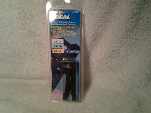 IDEAL DATA/PHONE CABLE STRIPPER  CAT 3 , CAT 5e , CAT 6     45-168