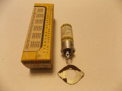 NIB Unused Vintage Aerovox Capacitor AFH3-157 20MFD 500V 20 MFD 500 V