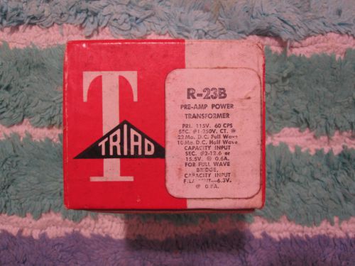 NOS Triad R-23B Power Transformer