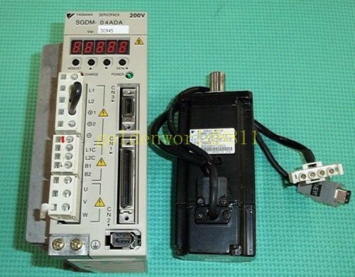 YASKAWA AC Servo Drive SGDM-04ADA + SGMAH-04AAA41 Motor 400W for industry use