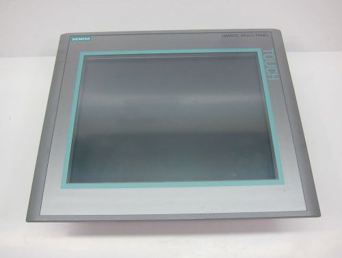 SIEMENS 6AV6 644-0AA01-2AX0 OPERATOR INTERFACE MP377 12&#034; TOUCH SCREEN PANEL (2)