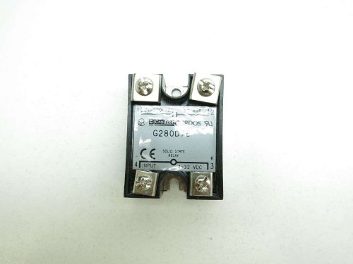 NEW CROUZET G280D75 GORDOS SOLID STATE 4-32V-DC 24-280V-AC 75A AMP RELAY D510790