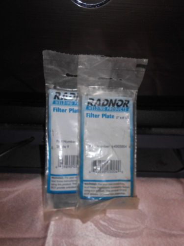 NEW RADNOR 64005006-,04,08 SHADE 9-10-11   2&#034;X4-1/4&#034; FILTER PLATE-WELDING