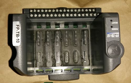 NATIONAL INSTRIMENTS PLC TERMINAL BASE MODULE 6-SLOT FP-TB-10 P/N  186287E-01