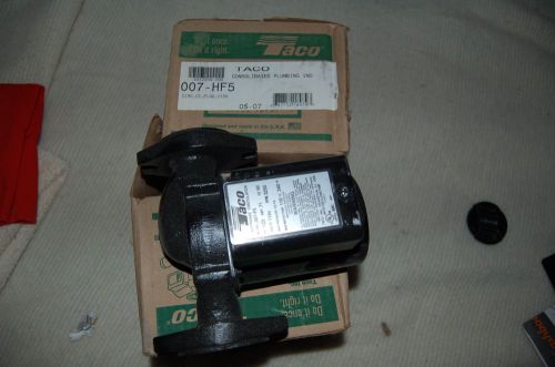 NEW TACO circulator pump 007-F5