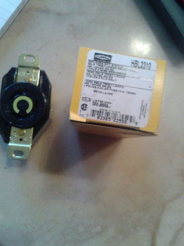 HUBBEL HBL2310 TWIST LOCKS 10A *New In Box*