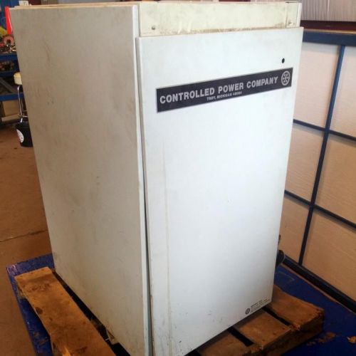 CONTROLLED POWER COMPANY 15KVA SERIES 700 POWER LINE CONDITIONER 8DLX-15K-7-C