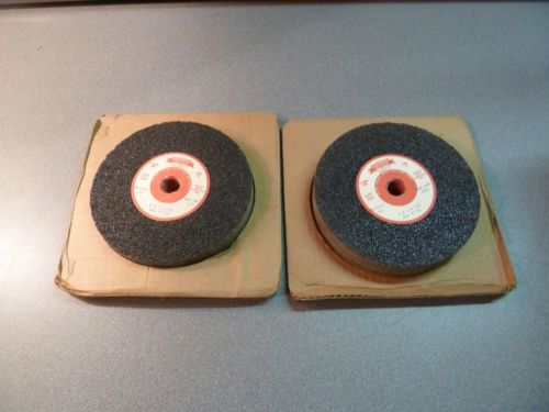 (2)Vintage Simonds Abrasive Grinding Wheel R077097-02  Max RPM 6050 6 x 1 x 5/8