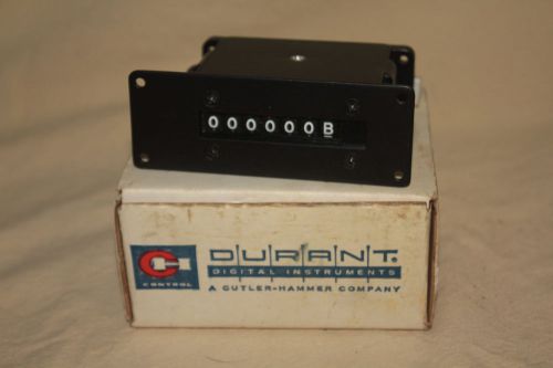 DURANT DIGITAL INSTRUMENTS ANALOG COUNTER DISPLAY 5603