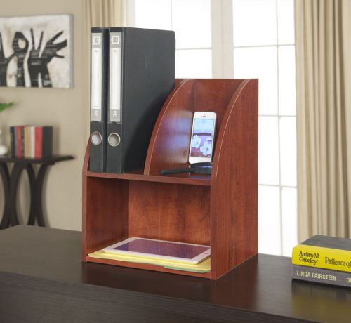 Convenience Concepts Desktop Organizer Cherry 121044CH Desktop Organizer NEW