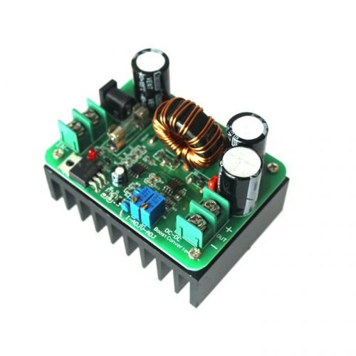 600W DC-DC Boost Converter Step-up Power Module Solar Laptop 10-60V to 12--80V