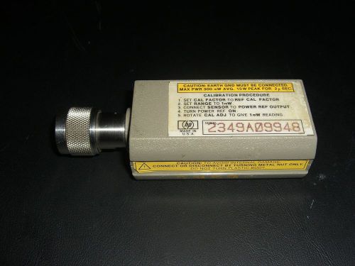 HP/ Agilent 8482A Power Sensor **TESTED** 100kHz 4.2GHz 1uW 100mW (-30dBm 20dBm)