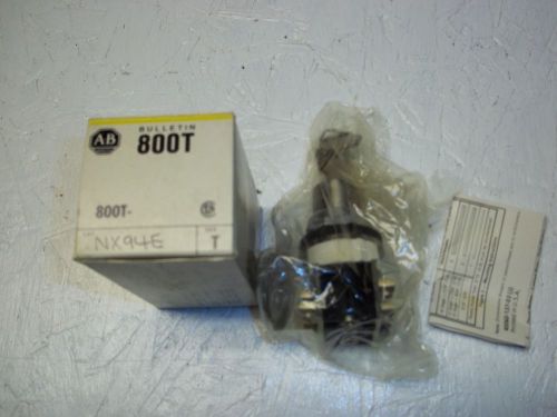 1 nib allen bradley cyclinder lock  key switch 800t nx94b 2 sets xa key d335 for sale