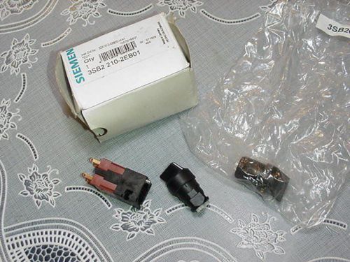 Siemens 3SB2 210-2EB01 Selector Switch Black with Knob NEW IN BOX!