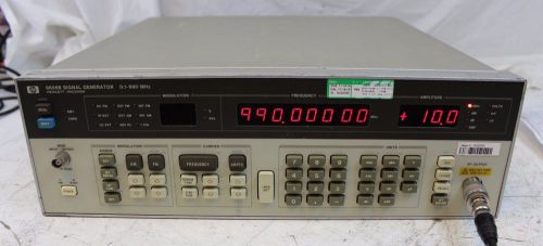 HP 8656B 0.1 - 990 MHz Signal Generator Agilent w/ Option 001