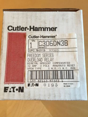 Cutler Hammer C306Dn3B New In Factory Box