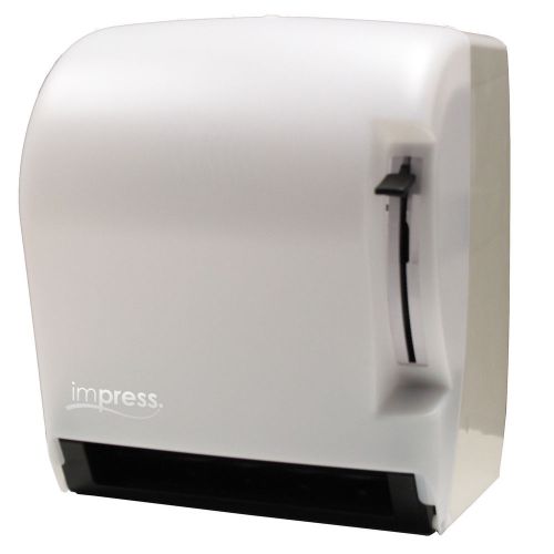 Palmer Fixture Lever Roll Towel Dispenser White