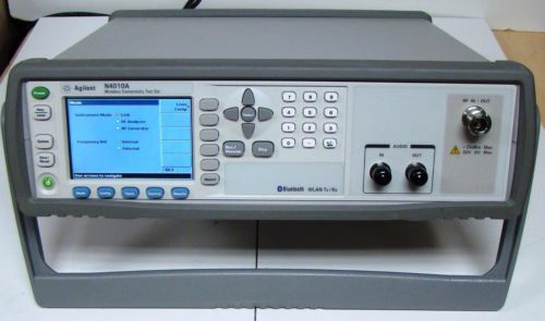 Agilent N4010A Wireless Connectivity Test Set opt 101/103/108/110 WARRANTY