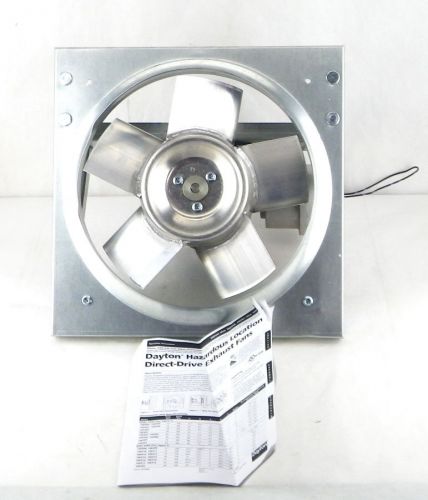 Name Brand Panel Exhaust Fan 12&#034; 115/208-230V Direct Drive Hazardous Location 4Y