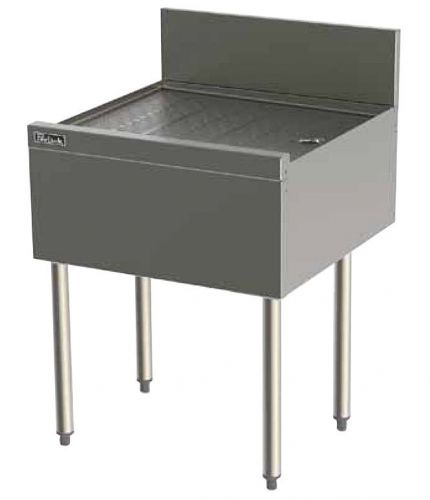 Perlick tsd24 24-in tsd series underbar drainboard w/ embossed top stainless for sale