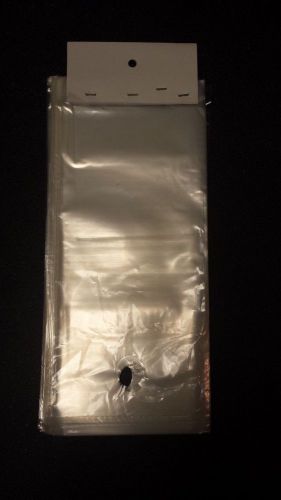 1000 PLASTIC BAGS Door Knob Door Hanger 6.5X14 HEAVYWEIGHT Bag FREE SHIPPING