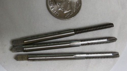 #6 x 32 tpi set of three taper/plug/bottom us made sharp nch2 hss for sale