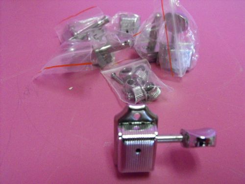 Vintage Machine Heads Tuning Keys In Line Set of 6 New US Seller