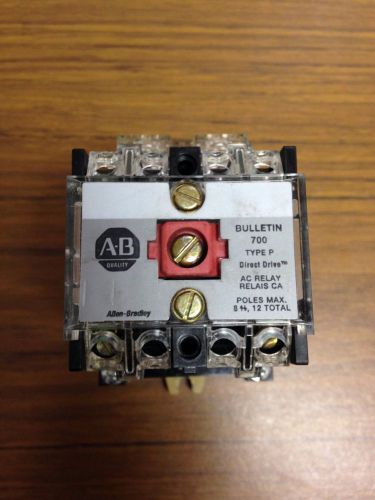 Allen Bradley AC Relay, 700-P200A1, Series D