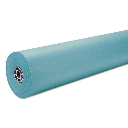 Rainbow Duo-Finish Colored Kraft Paper, 35 lbs., 36&#034; x 1000 ft, Aqua