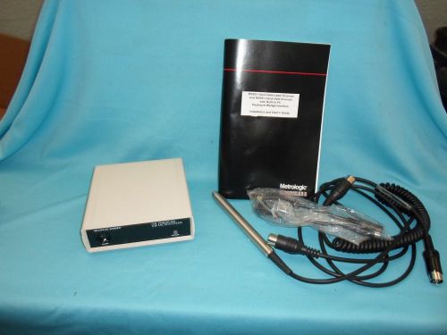 Metrologic American Microsystems MS951 Barcode Scanner Wand Microscanner * WORKS