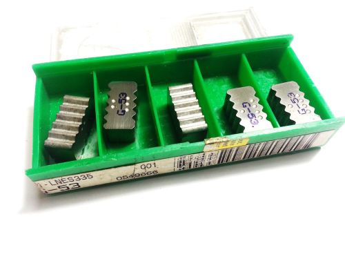 Greenleaf LNES-335A G-53 Carbide Inserts (QTY 5) (O 778)