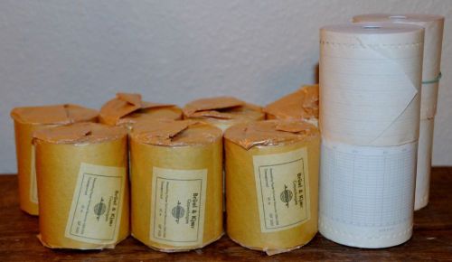 **11 ROLLS** of VTG Bruel &amp; Kjaer Recording Paper ~ Type QP 0423