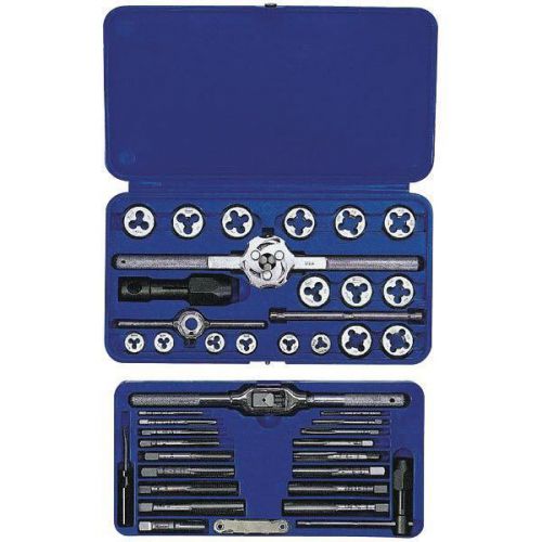 Irwin hanson 41 pc tap &amp; die set #4 thru 1/2&#034; threads for sale