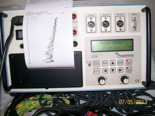 &#034;SALE&#034; PROGRAMMA, EGIL&#034;  ,VANGUARD,MEGGER,HIGH VOLTAGE CIRCUIT BREAKER ANALYZER