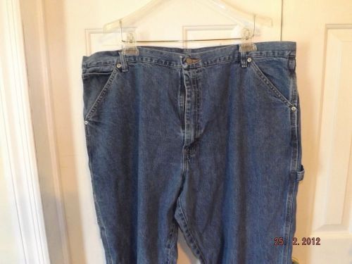 MENS WRANGLER CARPENTER STYLE HERO JEANS SIZE 42 IN. WAIST X 30 IN. INSEAM