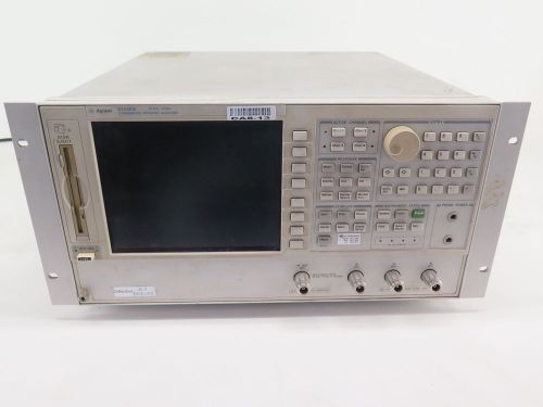 Agilent 8753ES S-Parameter Network Analyzer 300kHz 3 GHz Opt 006 011 BAD DISPLAY