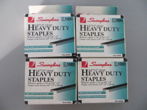 4 Swingline S.F. 13 Heavy-Duty Staples 0.94 Inch Leg Length 210 Page 35320