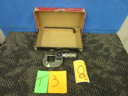 Th t h 1&#034; germany micrometer outside tool caliper machine metal shop used #o for sale