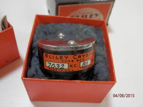 Bliley wwii mounted crystals resonator iob 7032 kc bc3 ham radio freq control for sale