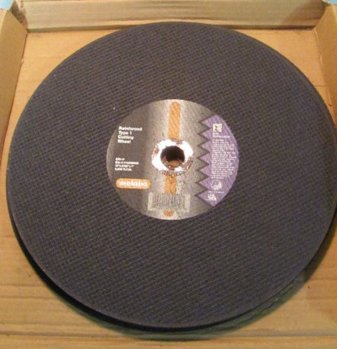 Metabo Abrasives Cutting Wheel 14&#034;X 3/32&#034; Set of 7